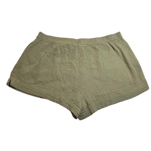 BUNDLE (2) H&M/Nautica Gauze Fabric Pull On Shorts Size X-Large *FLAW* - Picture 3 of 14